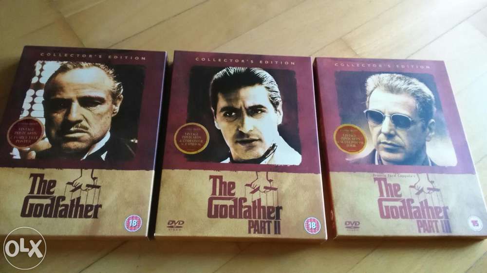 Trilogia O Padrinho - The Godfather - Edição limitada digipak DVD