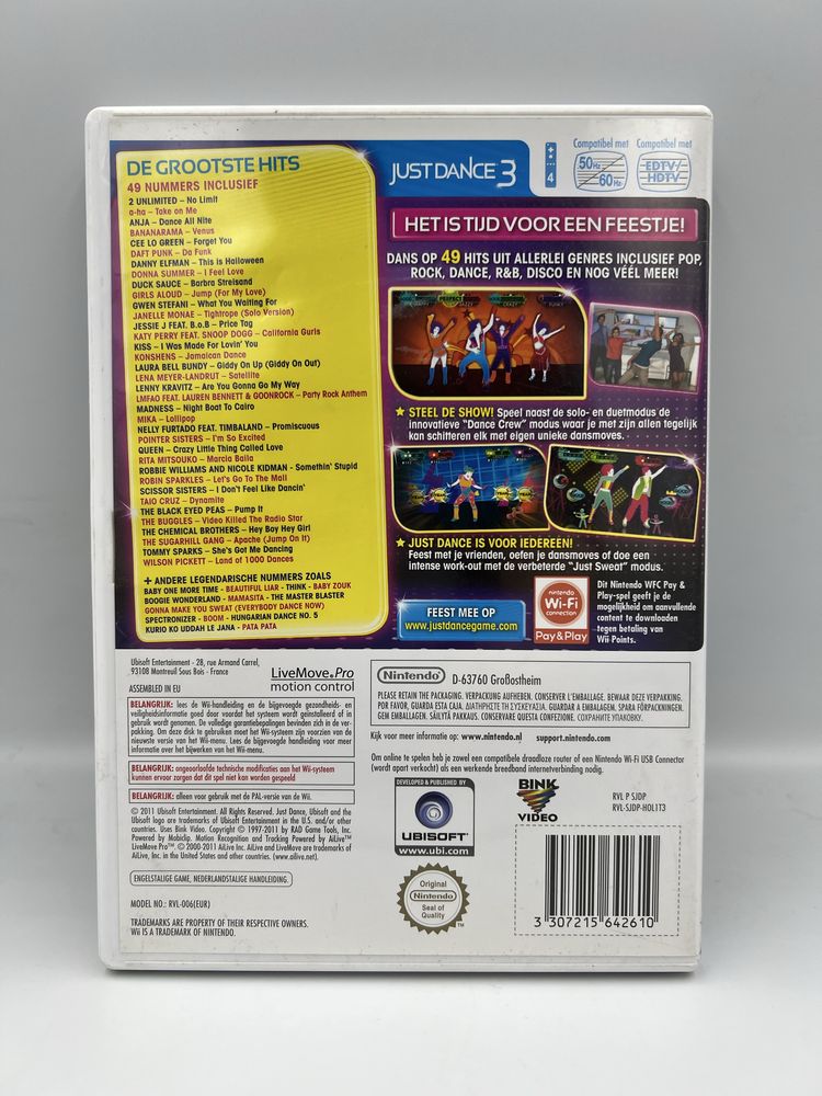 Just Dance 3 | Gra Nindendo Wii