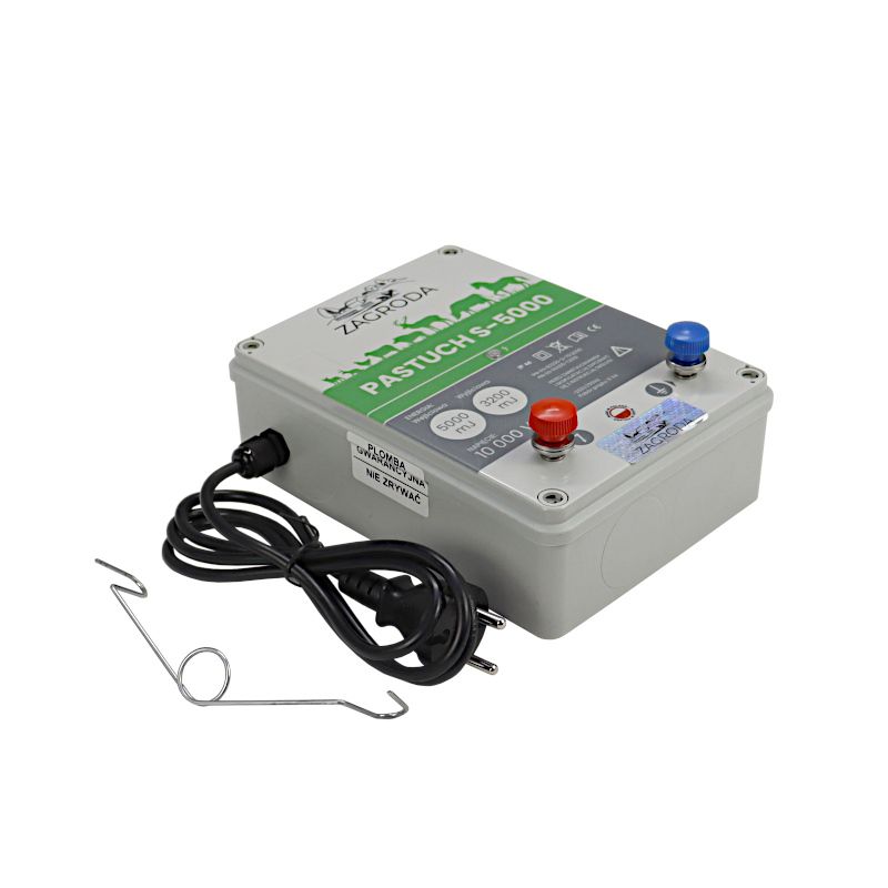 Elektryzator, pastuch sieciowy uniwersalny 10 000V, 3200mJ ZAGRODA