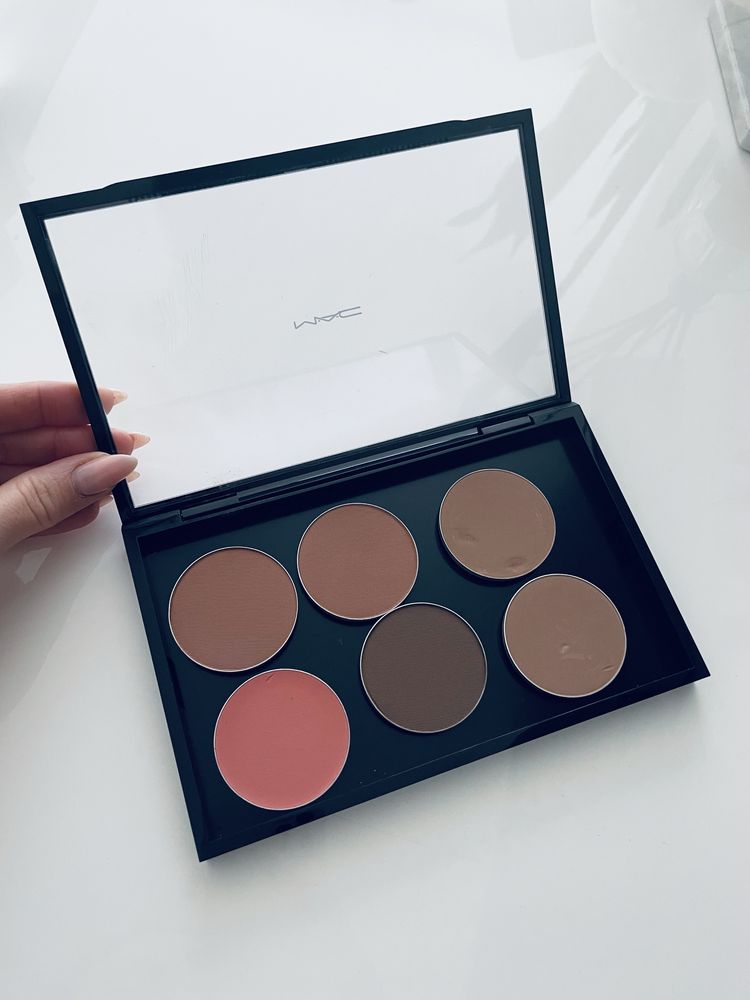 MAC paletka magnetyczna z 6 wkładami bronzerów i róży