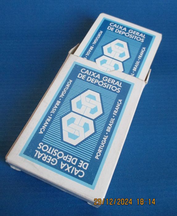 Baralho de Cartas promocional CGD