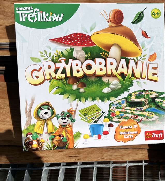 Gra dla dzieci Grzybobranie planszowa