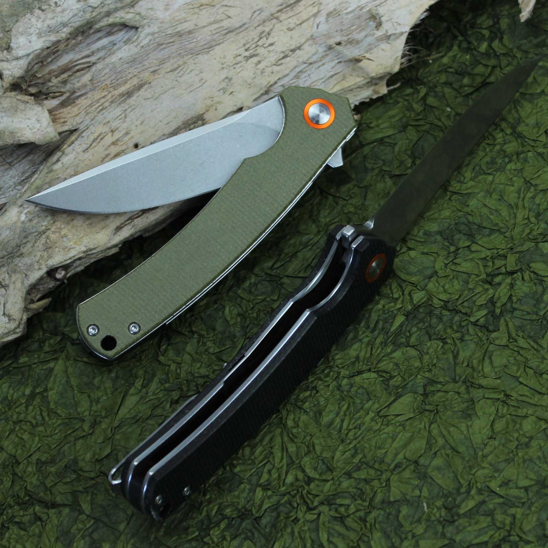 Ніж KESIWO 964, сталь D2, мікарта Black, Flipper,складний ніж, нож EDC