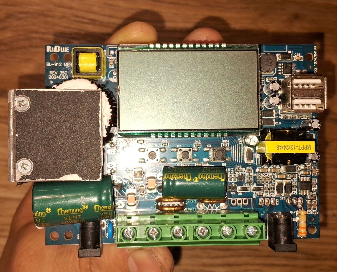 Mppt сонячний контролер неробочий Bluetooth 12В/24B/36В/48B/60в 20A PV