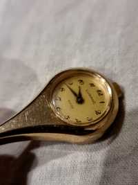 Piękny Zegarek mechaniczny nakręcany LUGANO SWISS MADE Vintage Retro