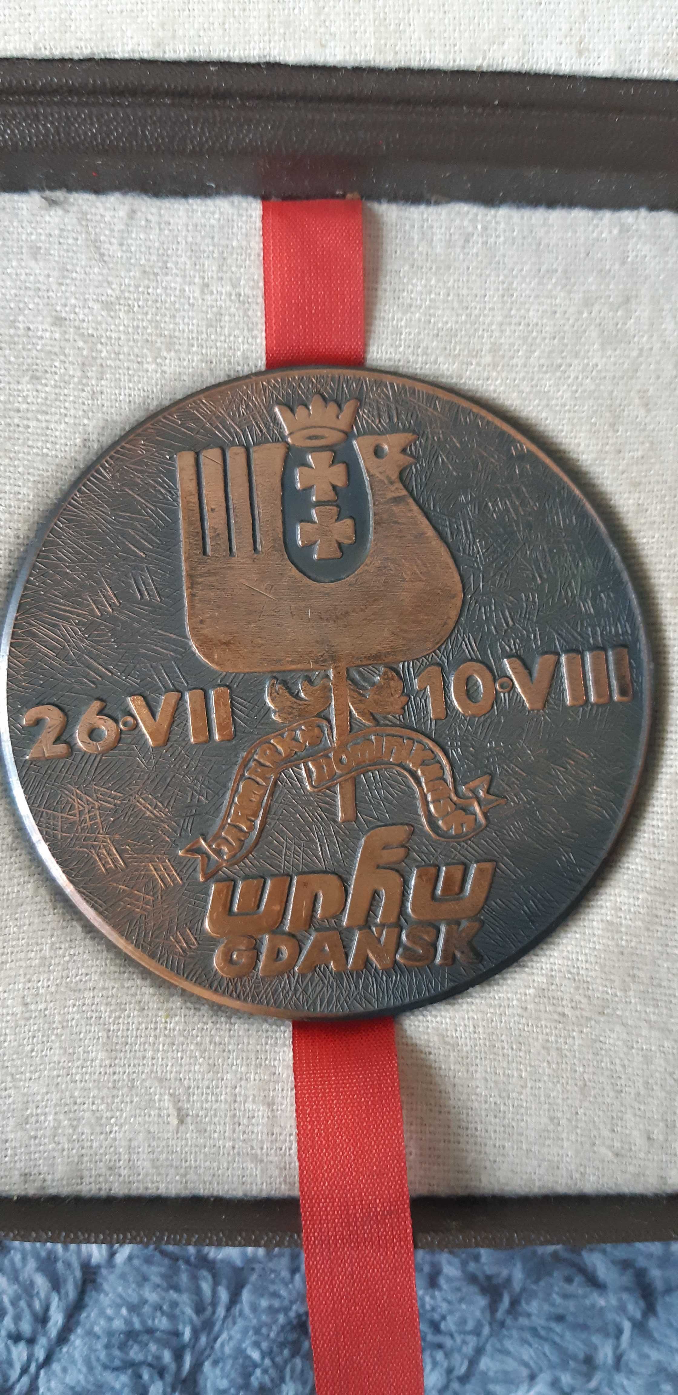 medal Jarmark Dominikański Gdańsk 1986  XII Przegląd nowości rynkowych