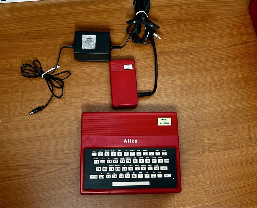 Computador Alice, da Matra & Hachette