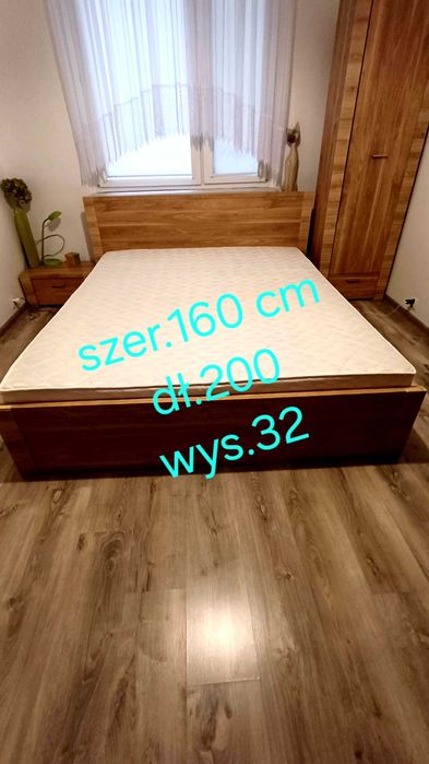 sypialnia gress dąb