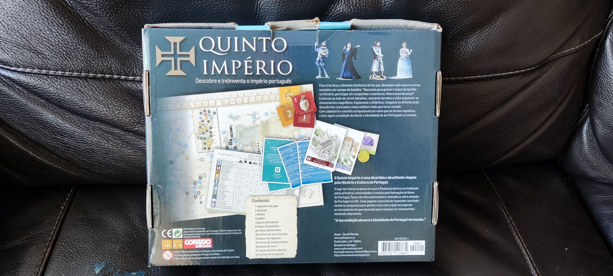 Jogo de tabuleiro Quinto Império em ótimo estado