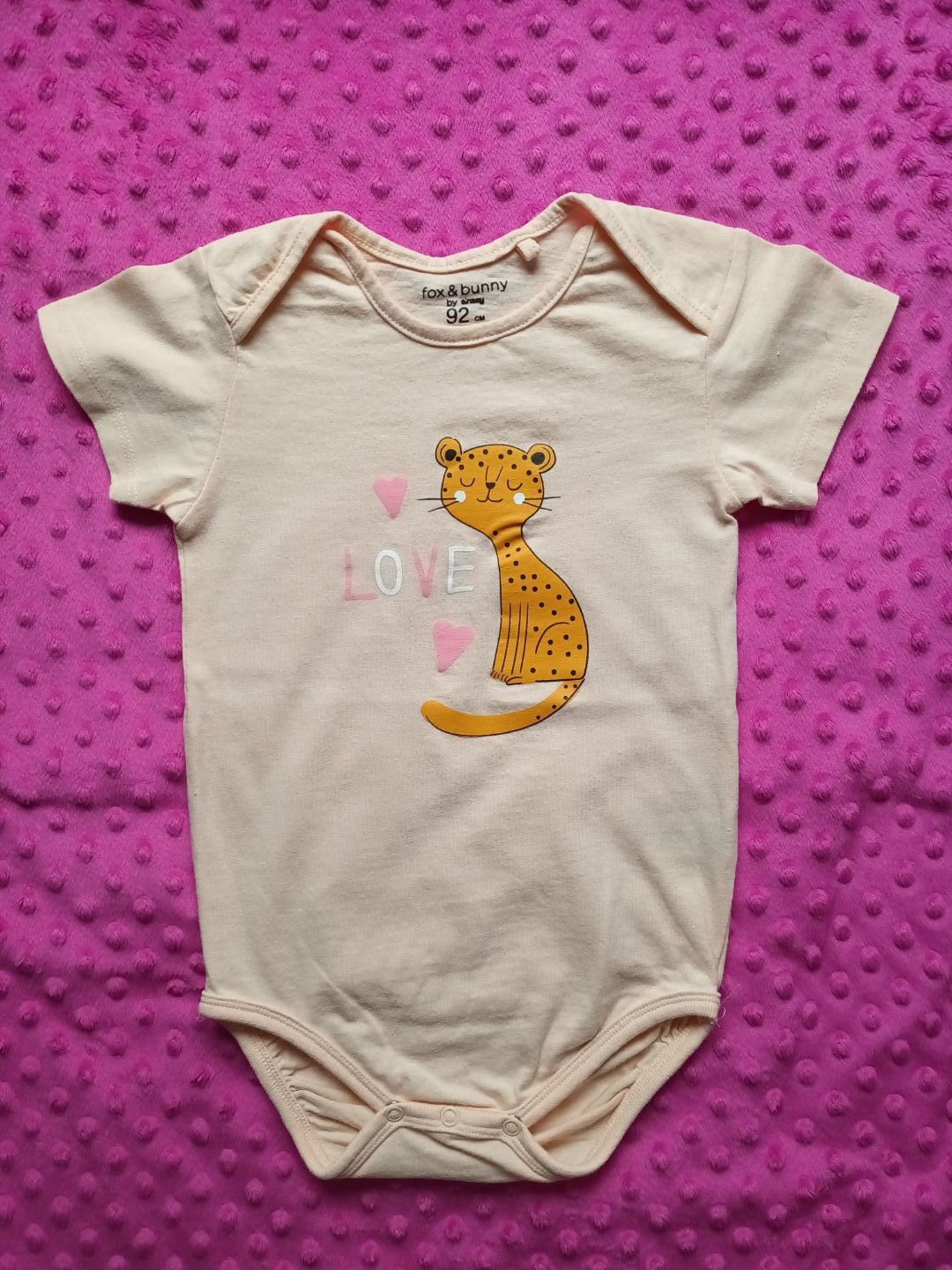 Body niemowlęce dla dziewczynki 92cm