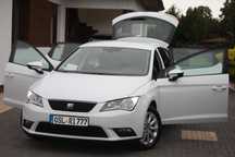 Seat Leon III 1.4 Benzyna 5D Biała Perła Alcantara Alufelgi Tablet Navi OPŁACONY