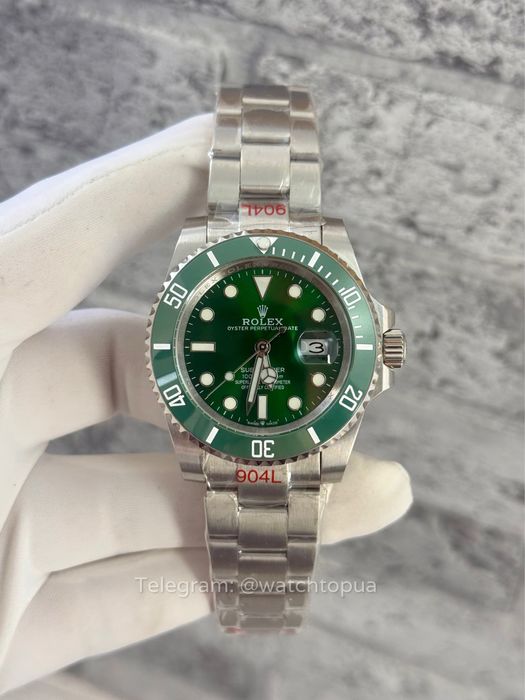 Годинник Rolex Submariner Hulk часы Ролекс