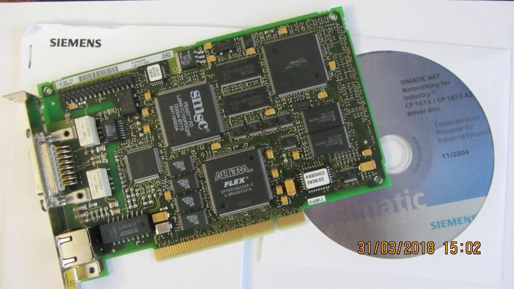 Siemens Simatic CP 1613 Profibus 6GK1161-3AA00 коммун. процессор
