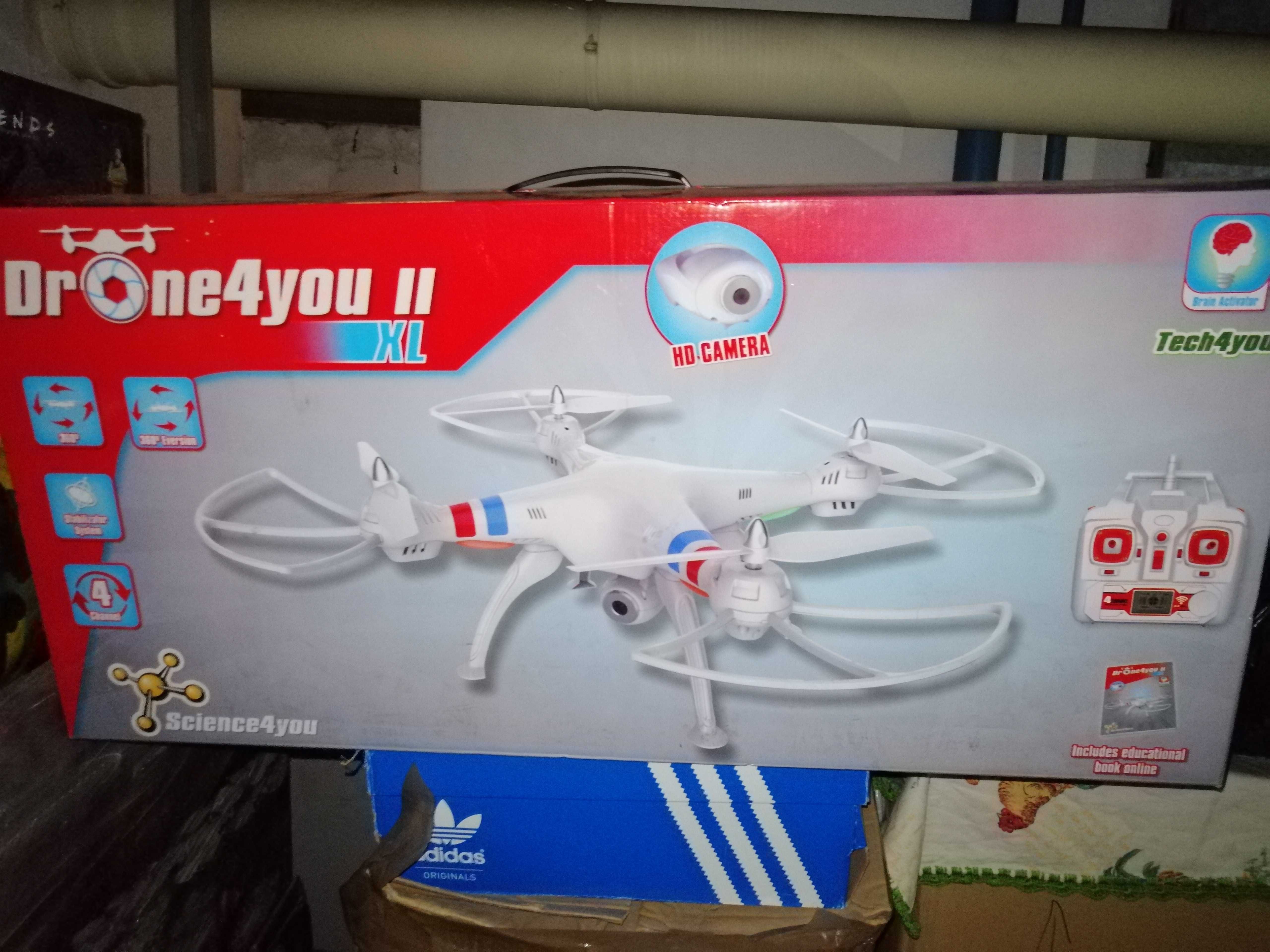 Drone 4you II XL Novo com câmera