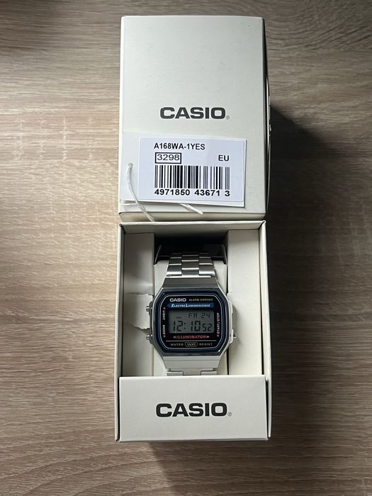 Nowy zegarek Casio A168