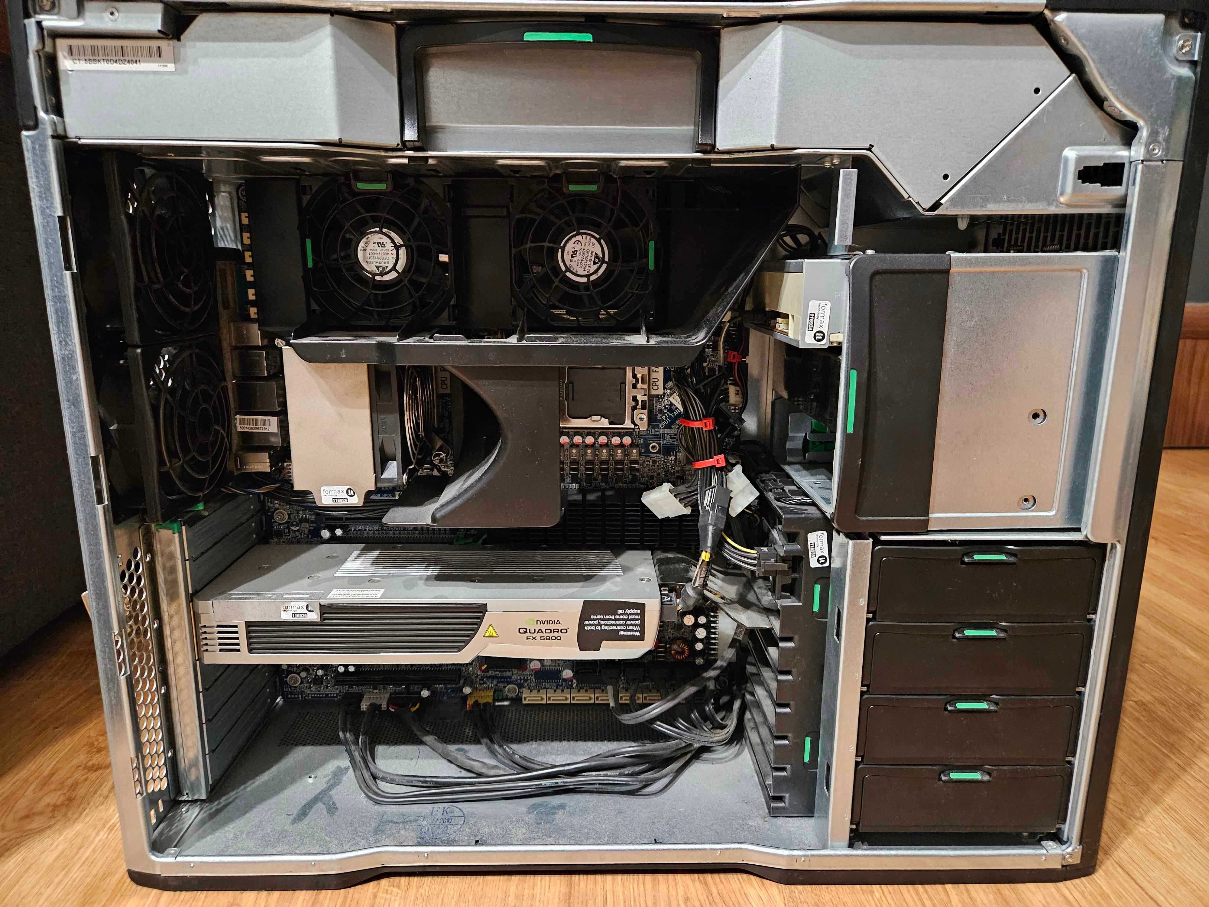 Komputer / stacja robocza HP Z800 24GB RAM