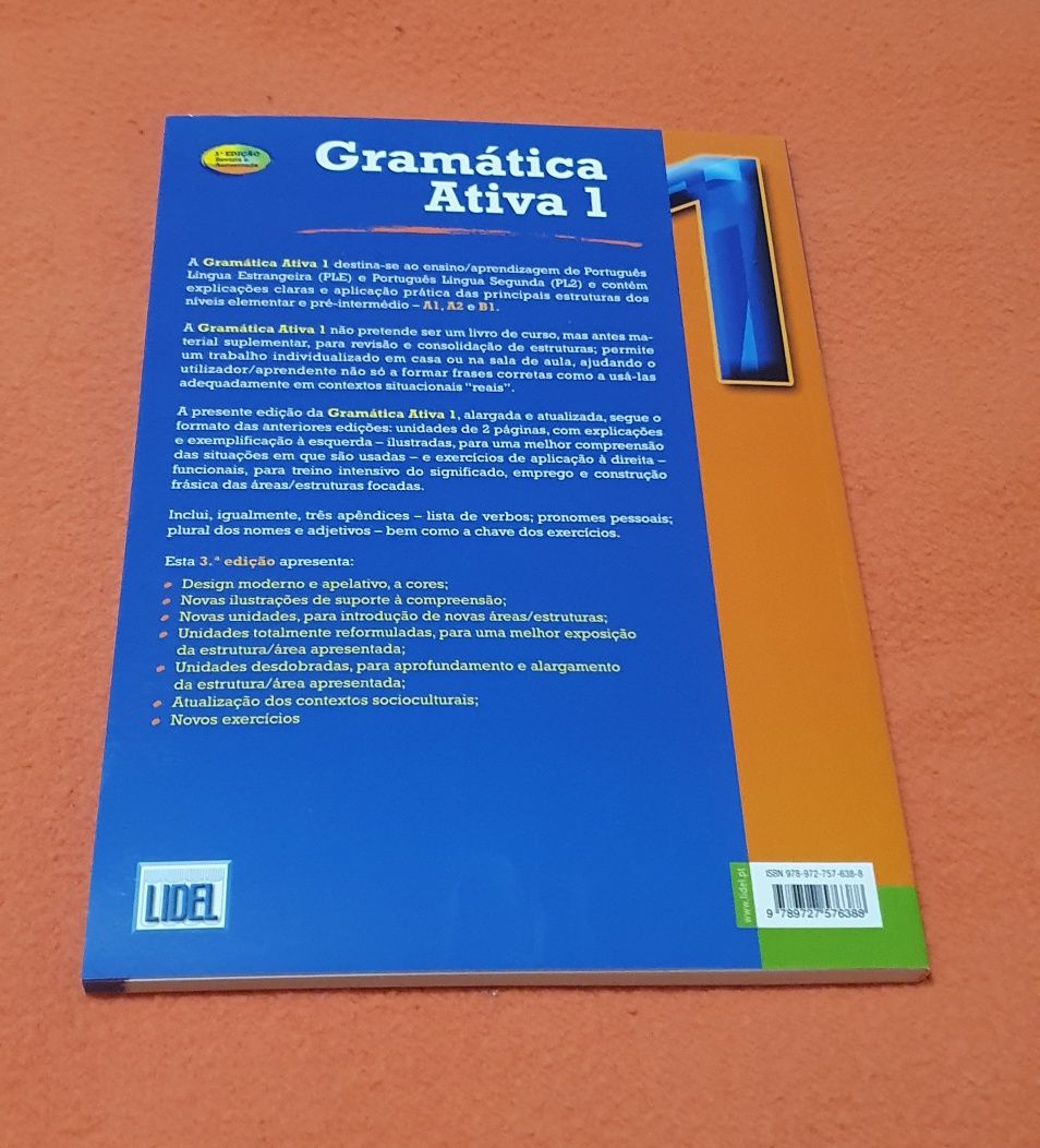 Gramática ativa 1 , 3 edição revista e aumentada