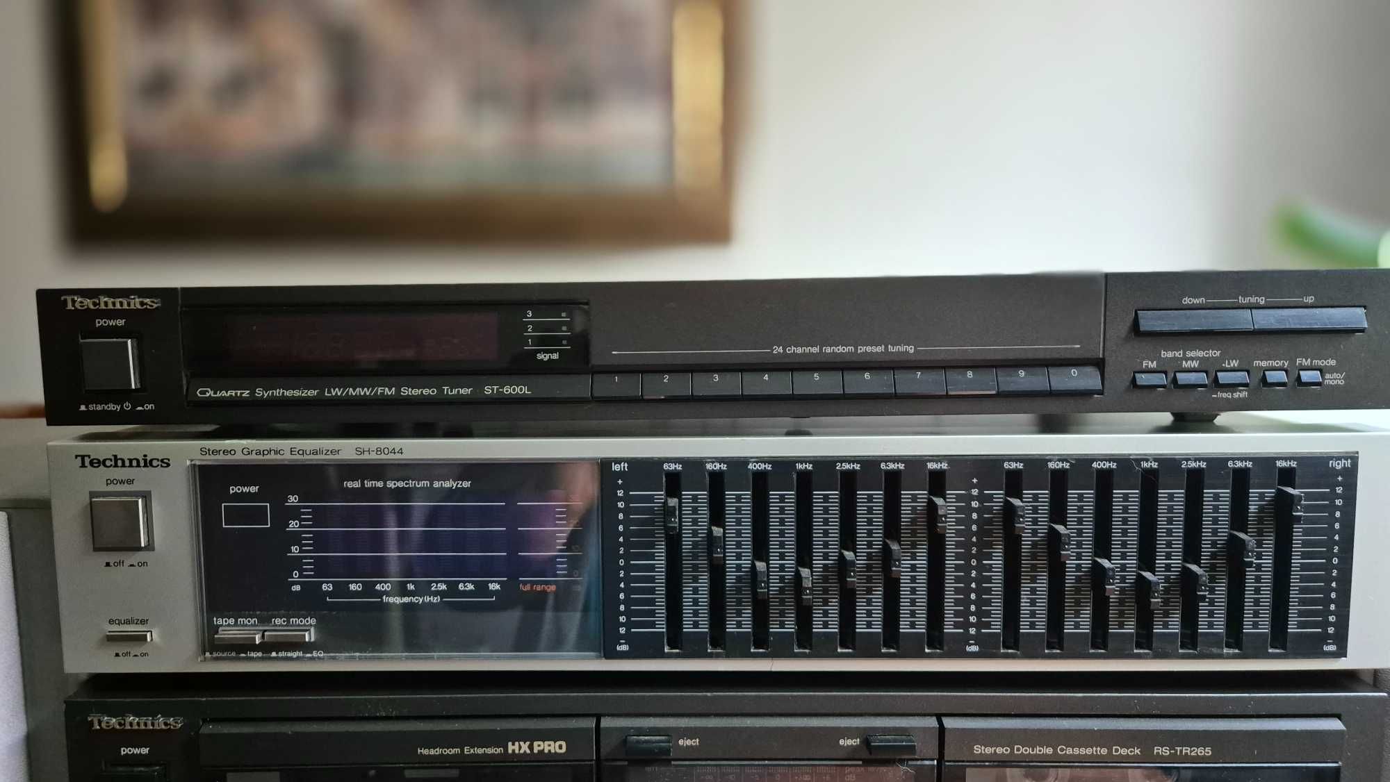 Technics Tuner ST-600L - stan dobry, zwykłe ślady użytkowania,