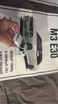 Plakat BMW M3 E30 + model auta w tym samym kolorze