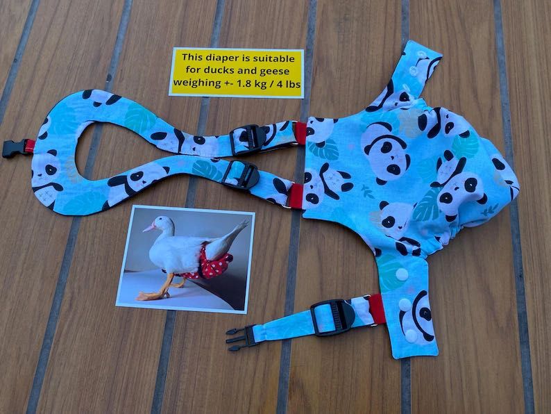 памперс для гуся, підгузок для качки