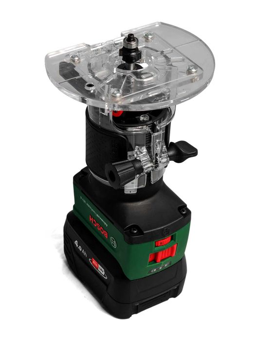 Frezarka akumulatorowa Bosch AdvancedTrimRouter 18V-8 | Kpl, jak nowa!