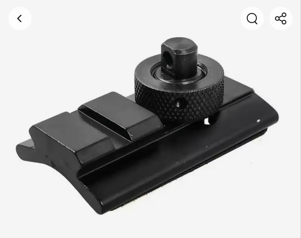 Adaptador para bipod para arma