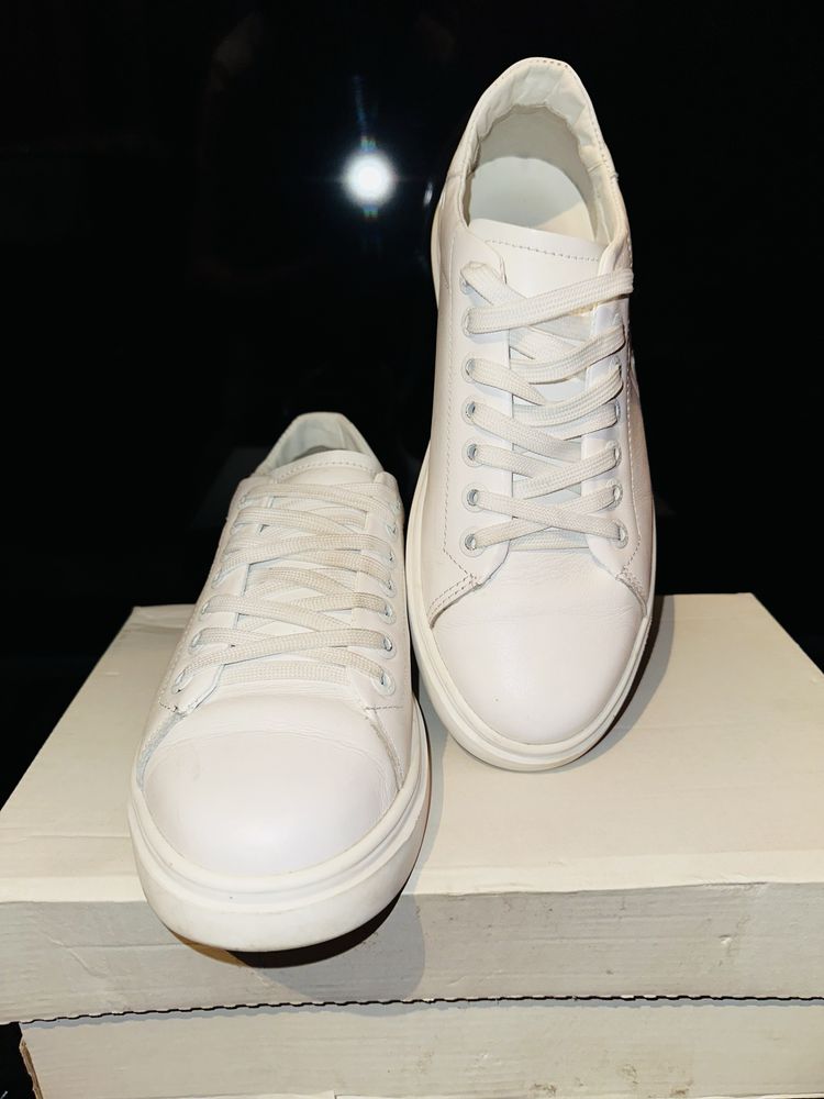Кожаные мужские кеды Philipp Plein