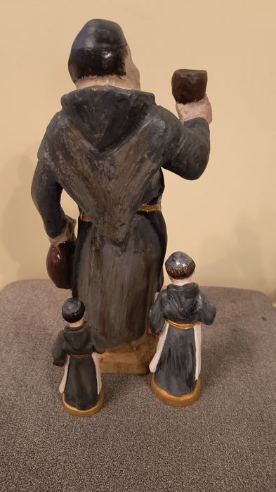 3 figurki drewniane