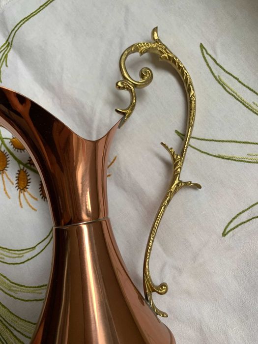 Медный графин-ваза винтаж, Франция