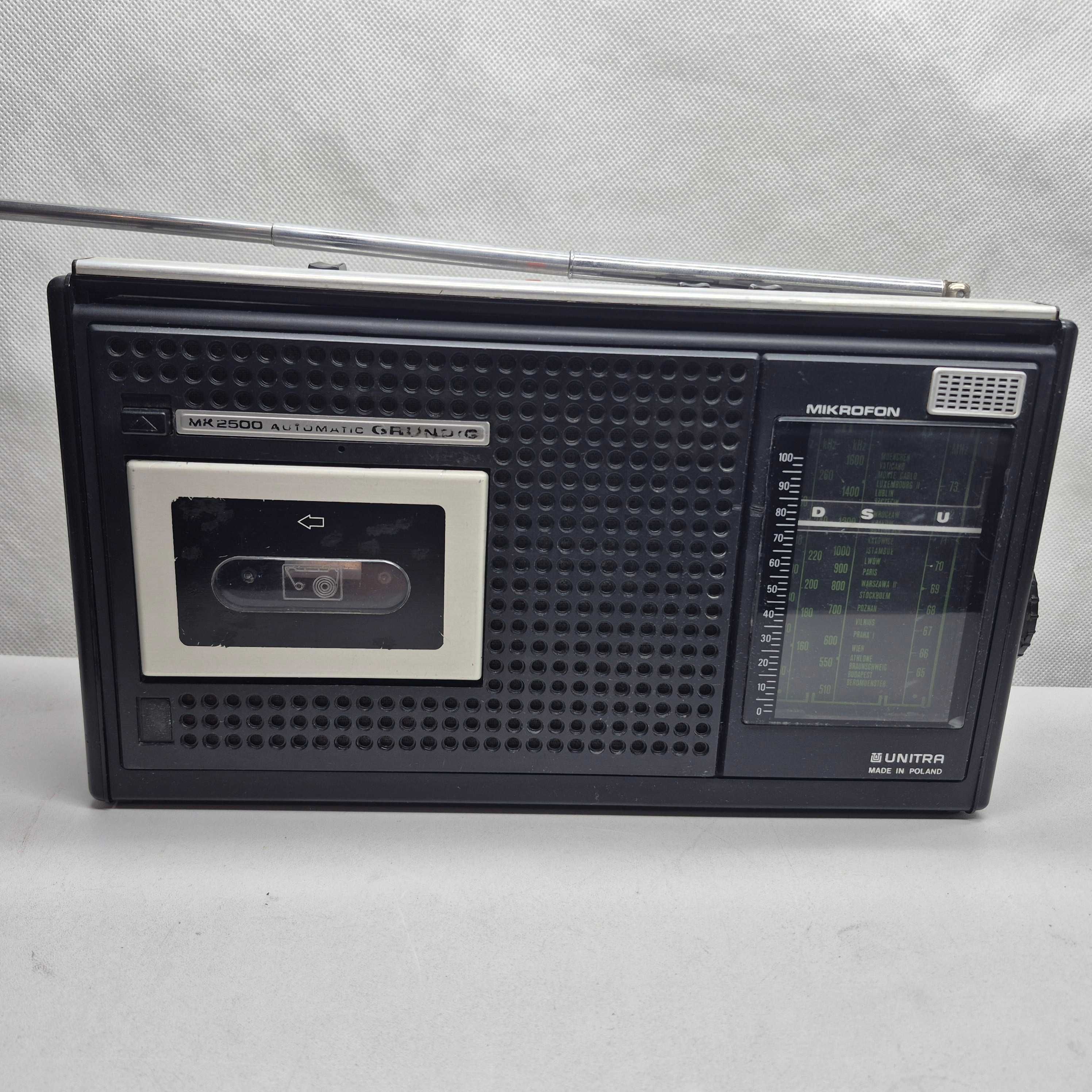 Radiomagnetofon Unitra MK-2500; Komis Jasło Igielna