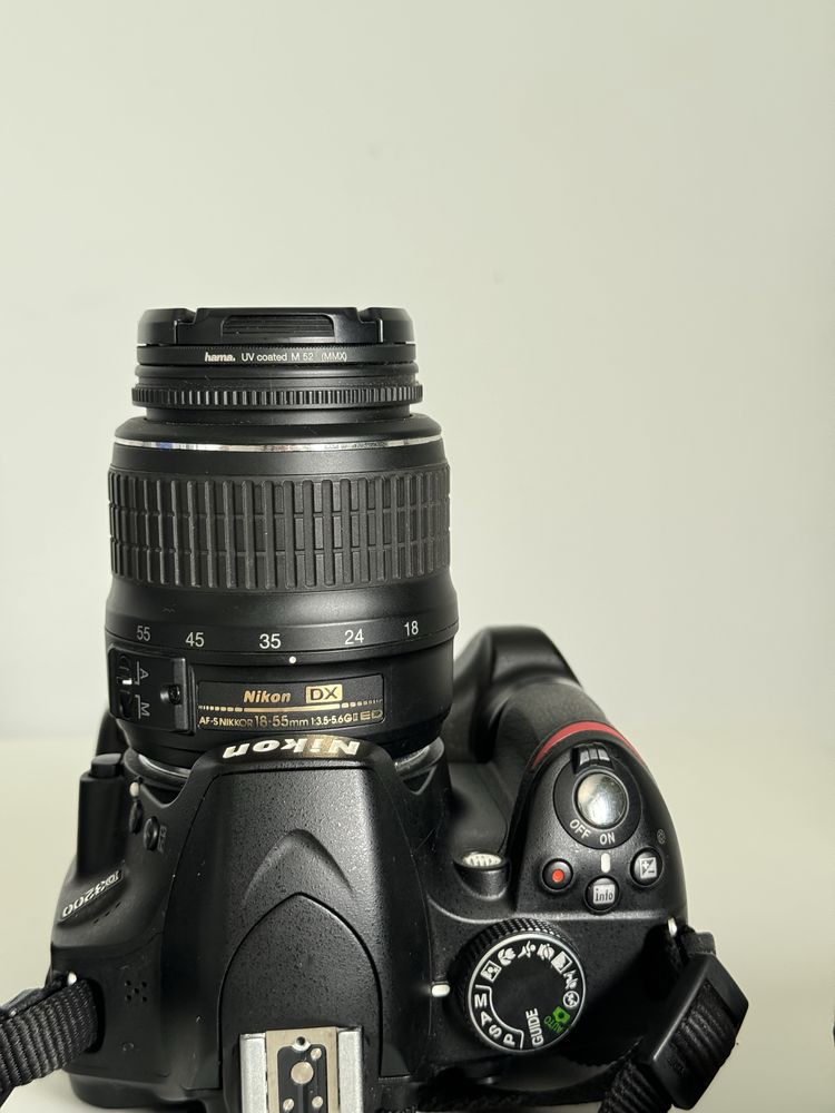 Nikon D3200, com pouco uso