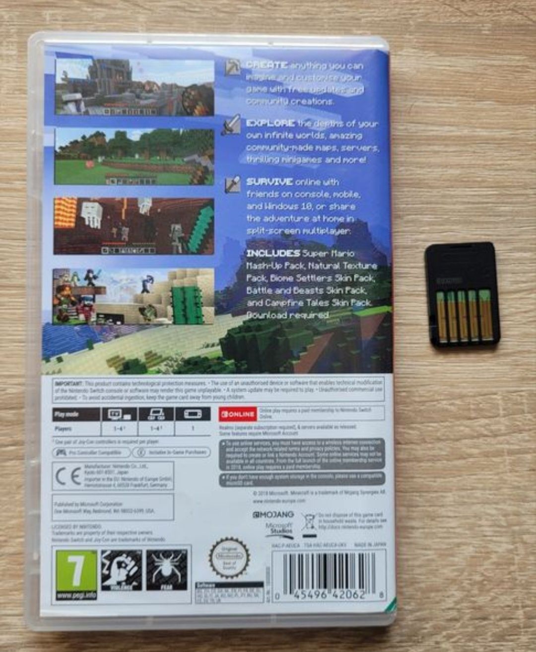 Minecraft Nintendo Switch polskie napisy