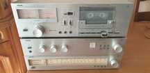 Zestaw Philips wzmacniacz tuner deck
