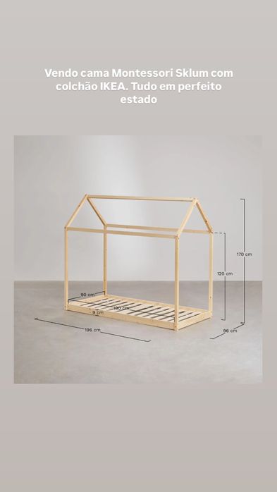 Cama montessori Sklum