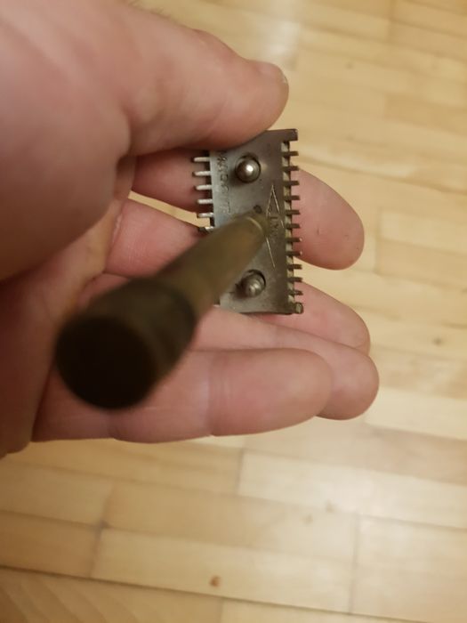 Stara maszynka do golenia Loft + Stare żyletki