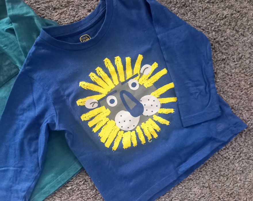 Koszulki długi rękaw r. 104