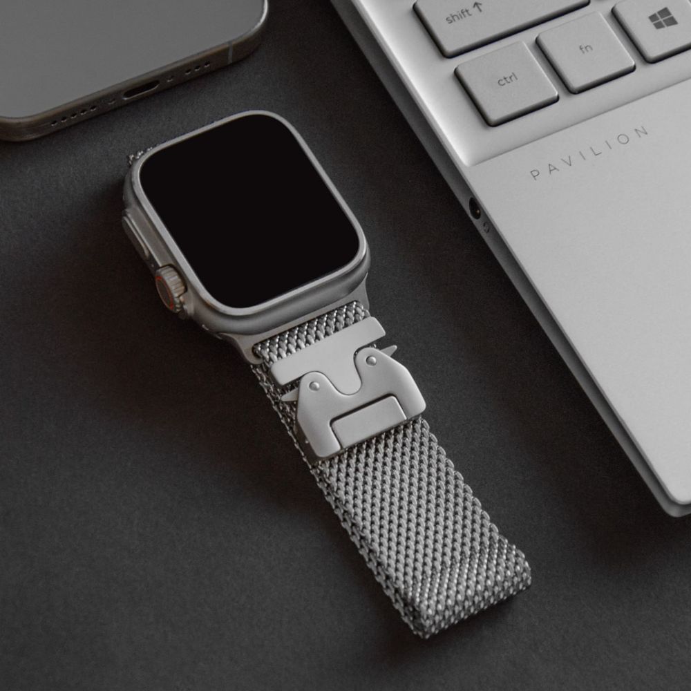 Ремінець Milanese Loop ремешок міланська петля титан apple watch