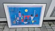 Plakat Czerwony most Paul Klee