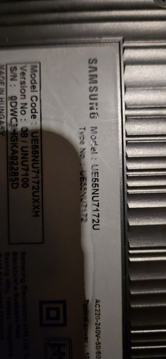 Telewizor samsung UE55NU7172U