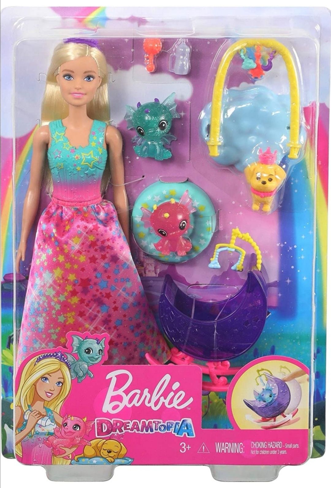 Набор Барби Сказочная забота Дримтопия Barbie Dreamtopia Dragon Nurser