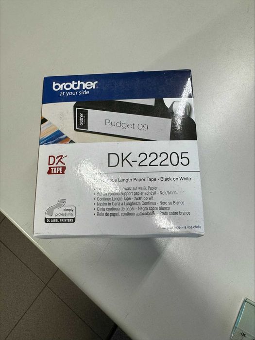 2 unidades Brother DK22205 originais NOVOS