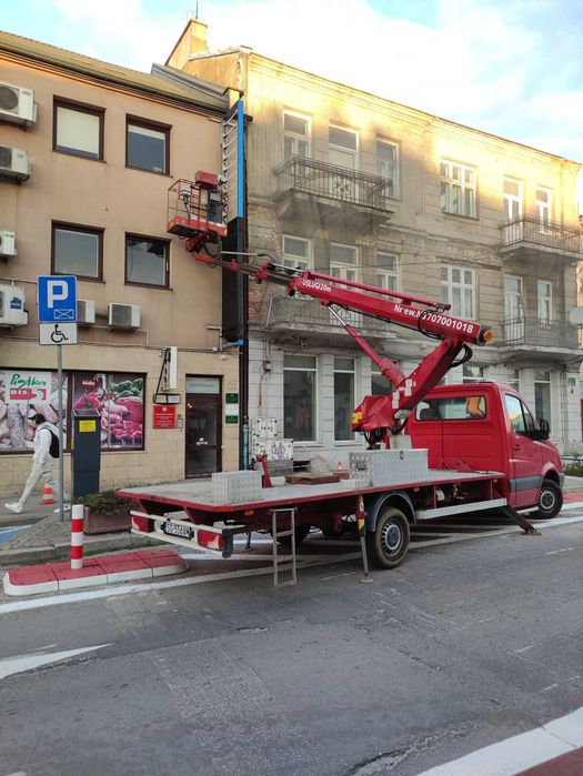 Podnośnik koszowy wynajem/usługi