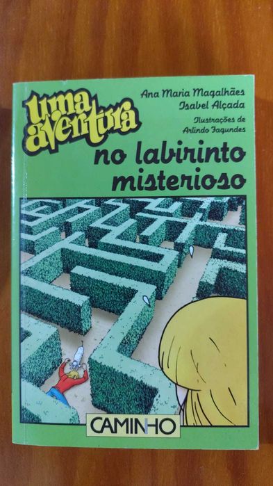 Livro Uma Aventura no labirinto misterioso 5€