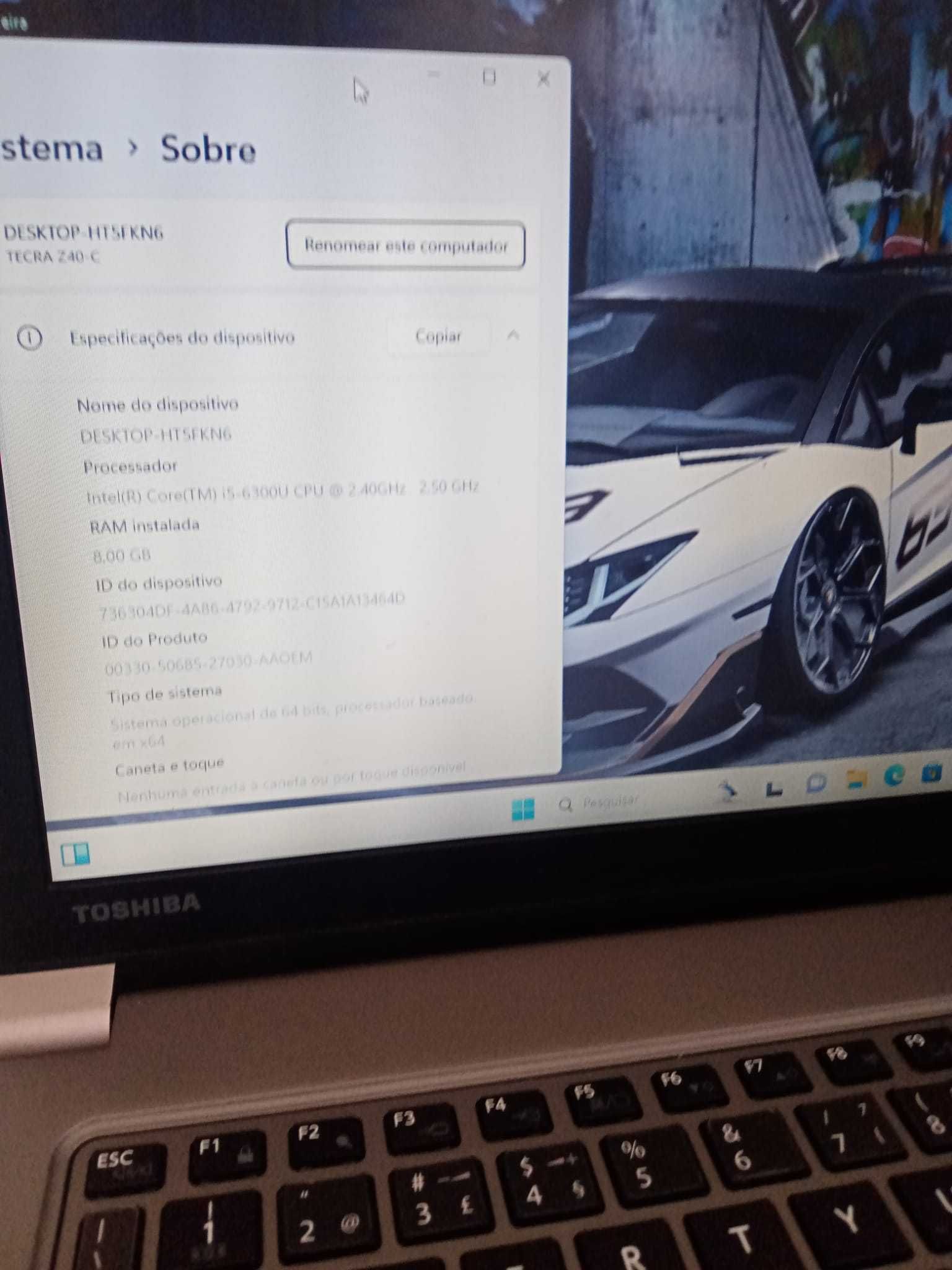 Portátil Toshiba Tecra Z40-C / Intel Core i5