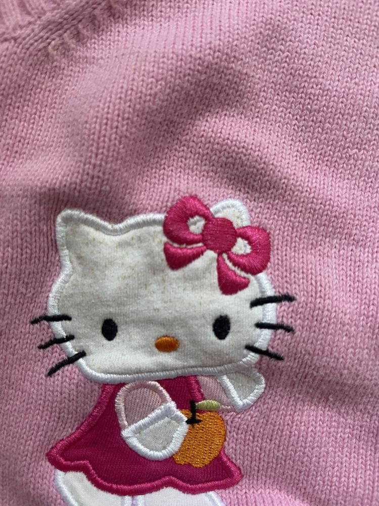 Тепла жилетка від h&m hello kitty