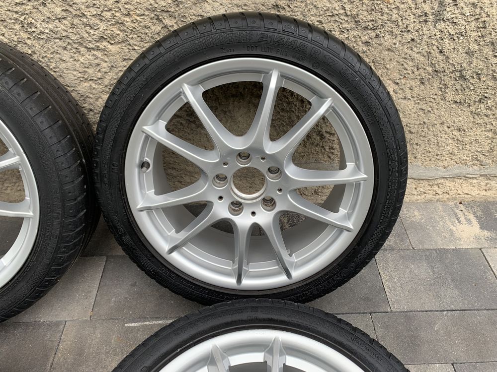 Koła mercedes a,b klasa 215/45-17 lato