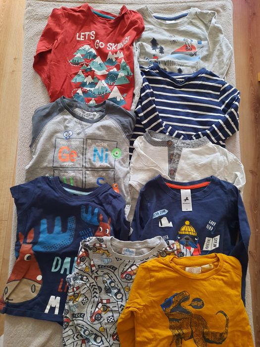 Koszulki dlugi rękaw 92-98, Reserved, Cool Club