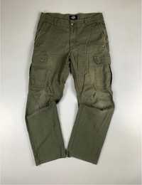 Чоловічі штани карго dickies зелені хакі 33 x 34 m-l