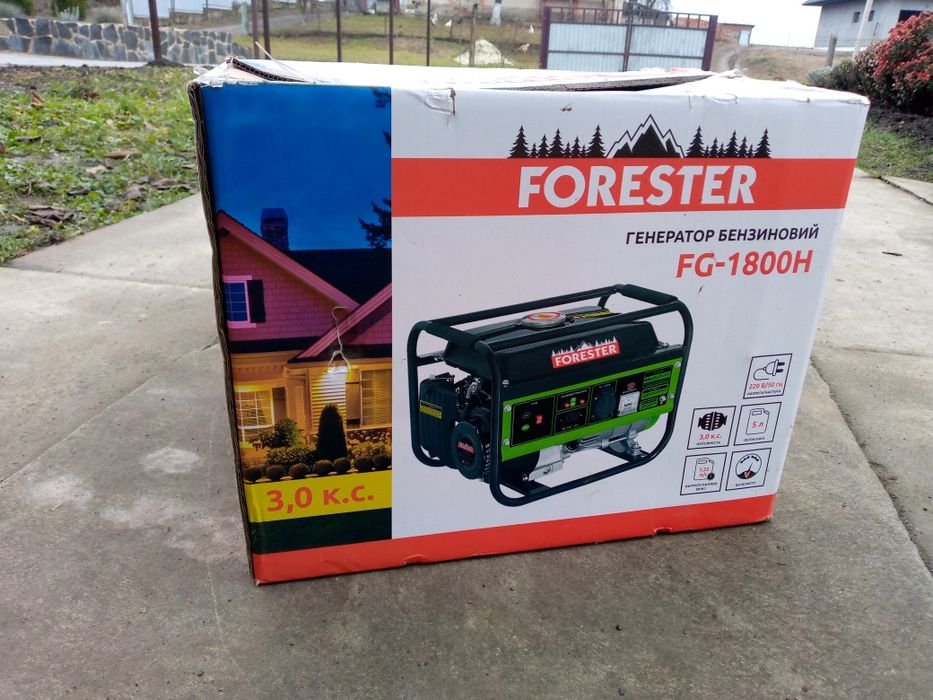 Генератор бензиновий Forester FG 1800H бензогенератор