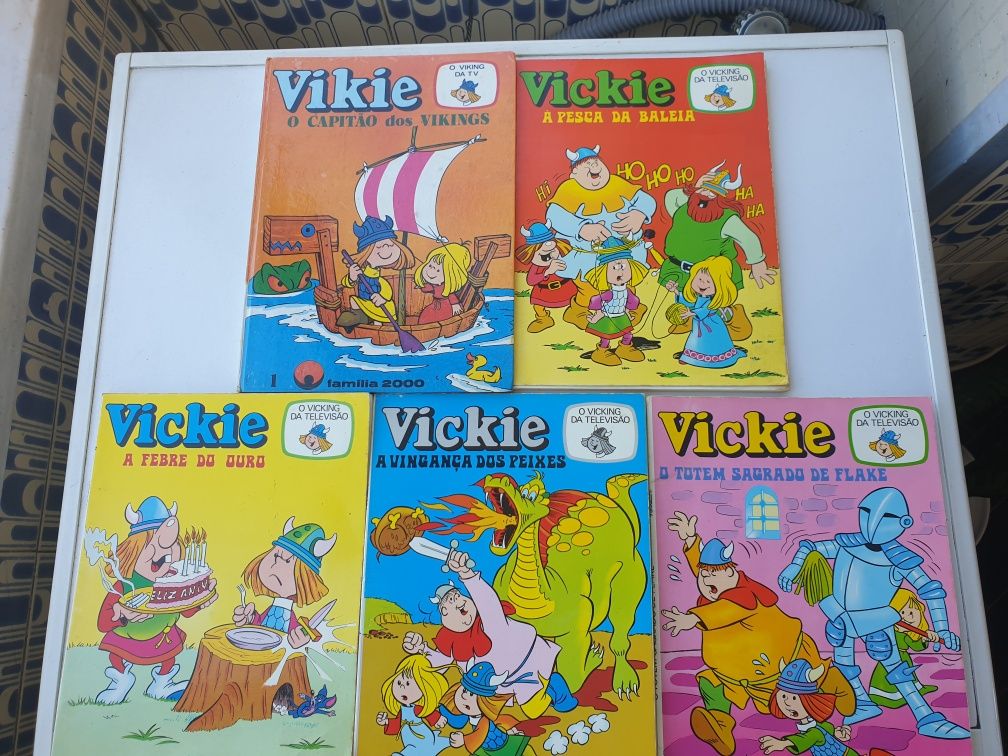 Revistas antigas do Vickie anos 70